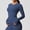 Dark Blue women long sleeve t shirts a1, variant on SSZMDLB Women Long Sleeve T-Shirts Round Neck Slim Fit Basic Tee Casual Workout Tops Solid Fashion Tunic for Spring Layering Activewear, Dark Blue XL