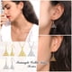 thumbnail image 3 of Pendientes de gota de plata esterlina Silvora Vintage Triquetra nudo celta, 3 of 7