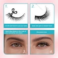 thumbnail image 5 of False Eyelashes Fluffy Look Strip Lashes Mink Wispy Fake Lashes Charming Fake Eyelashes 10 Pairs, 5 of 14