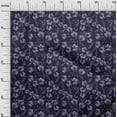 thumbnail image 3 of oneOone Velvet Violet Fabric Floral Retro Sewing Craft Projects Fabric Prints By Yard 58 Inch Wide, 3 of 5