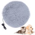 thumbnail image 1 of Plush Professional Manufacturing Pet Electric Blanket, Pet Mat, 1PCS For Small Dogs Silver Gray, 1 of 8