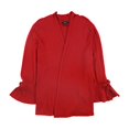 thumbnail image 1 of Alfani Suéter tipo cárdigan con mangas anudadas para mujer, rojo, mediano, 1 of 1