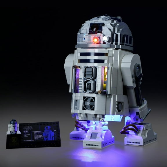 LED Light Kit for Lego R2-D2 75308 Building Set, Compatible with Lego 75308 Building Blocks Model(Not Include Blocks Set)