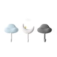 thumbnail image 2 of Hook Adhesive Strong Load-bearing Adhesive Hook No Punch Mark Kitchen Bathroom Wall Hanging Dormitory Wall Cute Hook, 2 of 7