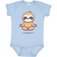 thumbnail image 3 of Inktastic Meditating Sloth Boys or Girls Baby Bodysuit, 3 of 5