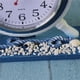 thumbnail image 4 of Reloj Despertador Silencioso para El Hogar con Decoración Habitación Escritorio de Noche Macarena Reloj de ancla, 4 of 8