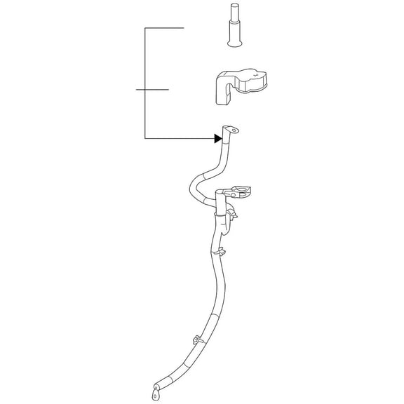 Genuine OE GM Positive Cable - 20921448 Fits select: 2011-2015 CHEVROLET EQUINOX LT, 2010-2015 GMC TERRAIN SLE