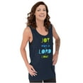 thumbnail image 3 of Joy to the World Lord Has Come Tank Top Tee Shirt Women Brisco Brands S, 3 of 6