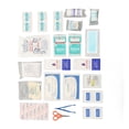 thumbnail image 3 of Emergency  Kit, First Aid Kit Waterproof Shockproof Wear  Portable Multifunction Wet Wipes Safe  for Outdoor Travel for Camping, 3 of 8