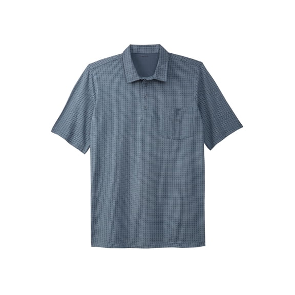 KingSize Men's Big & Tall Lightweight Jersey Polo
