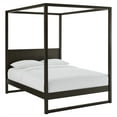 thumbnail image 5 of Platform Bed Frame, Queen, Oak Brown, Wood, Hotel Bedroom, Modern Contemporary, HB38244, 5 of 10