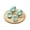 Green, variant on PEACNNG 2pcs Baby Learning To Eat Training Spoons Can Be Bent To Cause Heat Discoloration Fork Spoon To Supplement Baby Food Tool Tableware