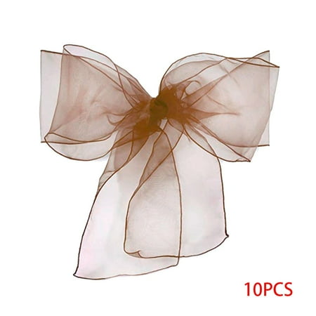 Homeholiday 10pcs Lot Wedding Chair Sashes Multicolors Organza Bow For Party Event Ceremony Decoration Canada - Diy Organza Chair Sashes Homeholiday 10pcs Lot Wedding Chair Sashes Multicolors Organza Bow For Party Event Ceremony Decoration Canada - Diy Organza Chair Sashes
