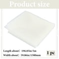 thumbnail image 2 of 196.85 Inch White Sheer Organza Fabric by The Yard Transparent Silk Chiffon Gauze Fabrics Polyester Breathable Cloth, 2 of 7