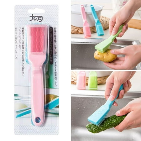 Potato Brush - MUXUAN Potato Cleaning Brush Multi-function Fruit Vegetable Hand-held Cleaning