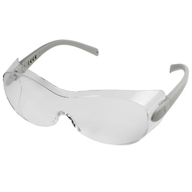 Radians Sheath OTG AntiFog Safety Glasses, Fits Over Glasses, Clear