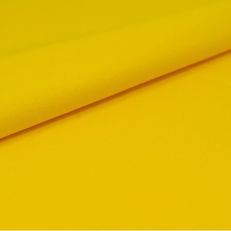 UPC: 0810040338731 | SINGER Fabric  100% Cotton Solid  Craft Quilting Fabric  Vibrant Yellow  44 inch  Cut by the Yard