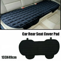 XUKEY Universal Car Rear Back Row Seat Cushion Cover Pad Protector Chair Breathable Mat Black Soft
