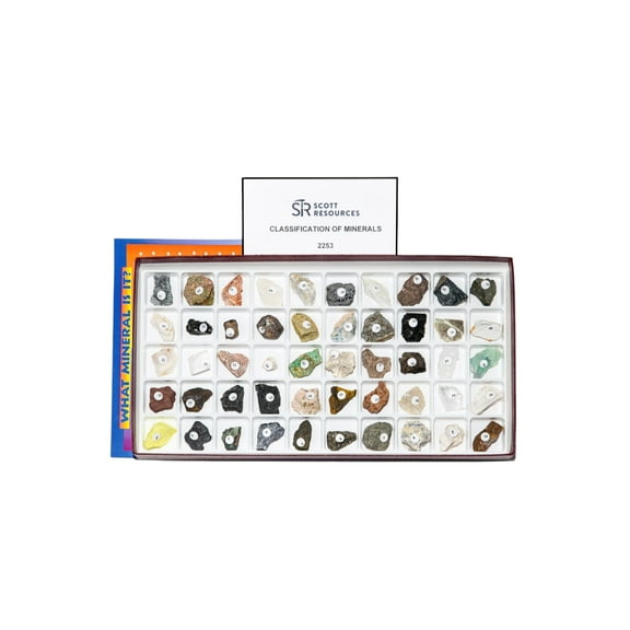 Mineral Classification - 50 Specimen