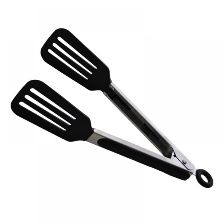 STAINLESS STEEL AND NYLON KITCHEN TONG