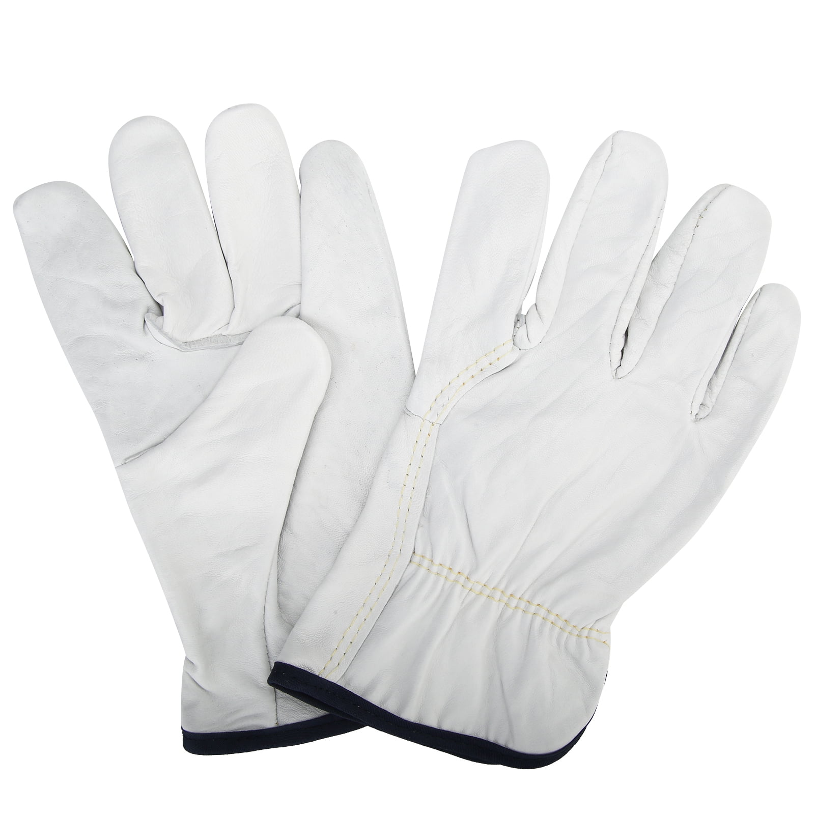 1Pair 10 inches Faux Leather Heatresistance Fireproof Welding Gloves