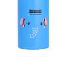 thumbnail image 3 of 500ml Cute Cartoon Kids Aluminum Insulated Water Bottle Sports Jug Blue Elephant Pattern, 3 of 4