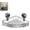 Transparent-B*1, variant on Thrivenget Shower Shelf, Corrugated Suction Cup Trays Storage Holder, Drill-Free Removable Storage Shelves for Shower or Bathroom