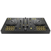 Pioneer DDJ-FLX4 2-Channel Rekordbox & Serato DJ Lite Controller with Road Case & DJ Headphones Package