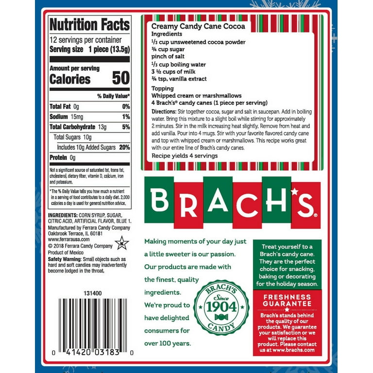 Brach S Blueberry Holiday Candy Canes