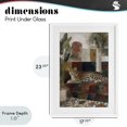 thumbnail image 4 of Stupell Industries Contemporary Jaguar Among Tropical Palms White Framed Print Under Glass, 17 x 23, by Chromatic Storm Studio, 4 of 8