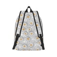 thumbnail image 3 of Daiia Daisies Flowers Vintage Canvas Backpack for Men and Women ,Hiking Backpack,Travel Laptop Bag for School,Large Capacity Backpack, 3 of 8