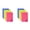J1_16pc Multicolor 4x6in, variant on FURNIX Star Shape Sticky Notes,6Pc 2.5X2.5In Bright Colors Self-Stick Pads,To-Do Lists Memo Pad,Easy To Post,Strong Adhesive,Study Organization Teacher Supplies,Stickies For Office,Meeting,College
