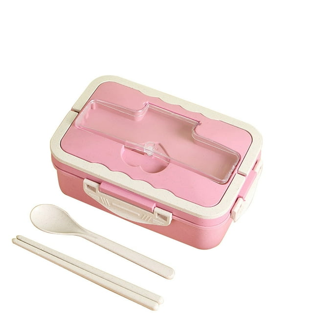 Jubipavy Lunch Box Portable Lunch Box With Lid And Cup Lunch Box Lunch Box Food Storage Container With Lid Leakproof Food Preparation Container For Storage Home Office