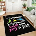 thumbnail image 4 of 1PC Colorful Gymnastics Themed Area Rug Partial Carpet, Lightweight Washable Easy-to-Clean Carpet Mat Festival Gift, Suitable for Bedroom, Living Room, Office, Balcony, Corridor, Room Accessones, 4 of 8