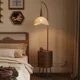 thumbnail image 2 of Lámpara de pie Retro moderna y sencilla para dormitorio, estante de madera maciza, lámpara de mesita de noche para dormitorio antigua mediana, inteligencia integrada, 2 of 4