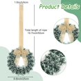 thumbnail image 2 of Dalrosia Christmas Wreaths with Bow 10Inch Buffalo Plaid Tinsel Wreaths Crafts for Front Door Outdoor Kitchen Cabinet Home Window Wall Xmas Hanging Decorations, 2 of 6