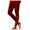 Wine, variant on Zhanying Christmas Light Leggings Plus Size Lounge Slimming Hip-Lifting Cut Clothes for Women Wine M