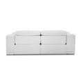 thumbnail image 6 of Titan Furnishings Genuine Italian Leather Power Reclining Sofa in White, 6 of 10