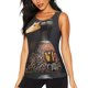 thumbnail image 1 of Balery Graffiti Cool Duck Camiseta sin mangas estampada ligera para mujer, tops de entrenamiento sin mangas, camisetas de yoga transpirables de secado rápido.-Medium, 1 of 7