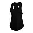 thumbnail image 4 of yillto Womens Athletic Tank Racerback Sleeveless Lightweight Loose Summer Running Yoga Tee Shirts, 4 of 7
