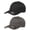 BLACK & DARK GREY, variant on Men's Adult Baseball Wooly 6-Panel Cap