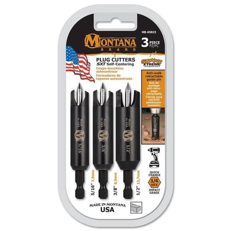 UPC: 0051667658233 | Montana Brand MB-65823 HD Self Centering Plug Cutter