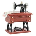 thumbnail image 1 of Amdohai Mini Sewing Machine Music Box Retro Classical Treadle Sewing, 1 of 8