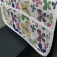 thumbnail image 3 of Butterfly Microwave Oven Cover, Colorful Spring Bugs Pattern Ornamental Wings with Swirled Circle Motifs Nature, Water Resistant Organizer with Pockets for Kitchen, 36" x 12", Multicolor, by Ambesonne, 3 of 4