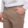 thumbnail image 3 of PANTALON SLIM GABARDINA HOMBRE MARRON CLARO, 3 of 4