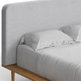 thumbnail image 2 of Pemberly Row Modern / Contemporary FabricQueen Size Bed in Natural, 2 of 4