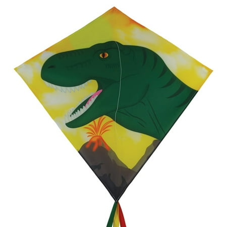 In the Breeze Dino 30 Inch Diamond Kite - Fun, Easy Flying