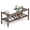 Mocha, variant on Bamboo 2-Tier Shoe Rack Stackable Shelf Storage Organizer for Entryway, Hallway and Closet, 27.2"x11"x13.2"