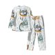 thumbnail image 1 of Balery Cute Colorful Animal Pijama para Hombre de Dos Piezas con Manga Larga, Conjunto de Dormir y Descanso Suave con Bolsillos-XX-Large, 1 of 7