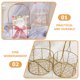 thumbnail image 3 of unbranded Cesta De Hierro Para Flores Y Almacenamiento Con, 3 of 8